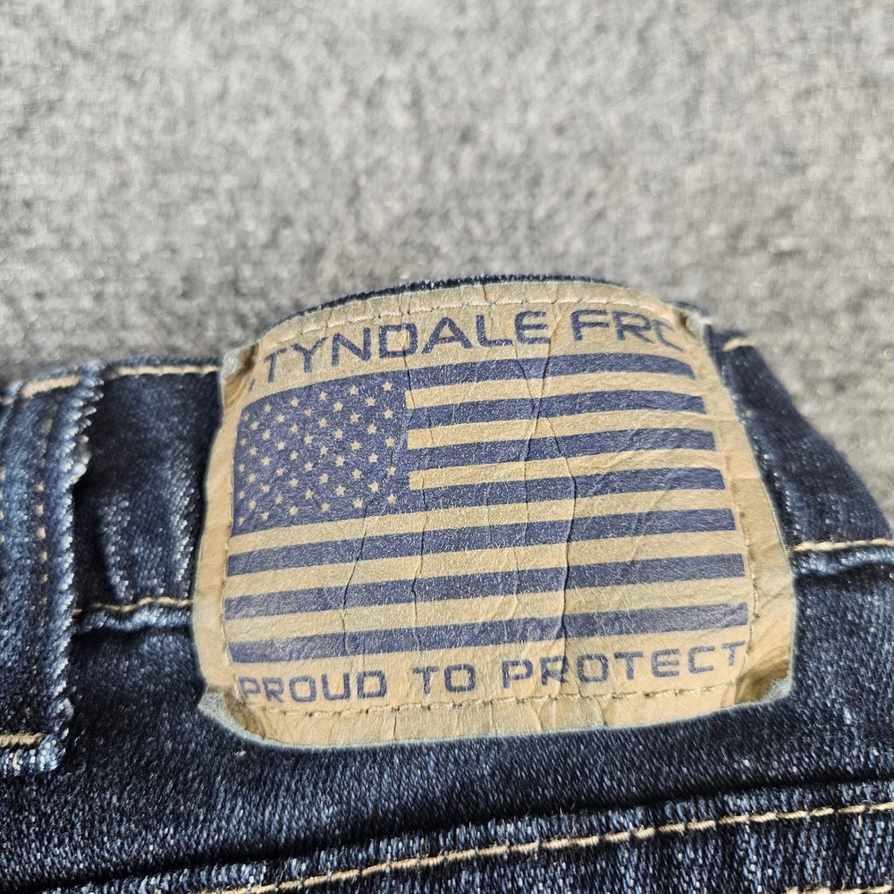 Tyndale FRMC Mens Flame Resistant FR Jeans Dark Wash Made in USA W36 L32 M24MT - Picture 14 of 15